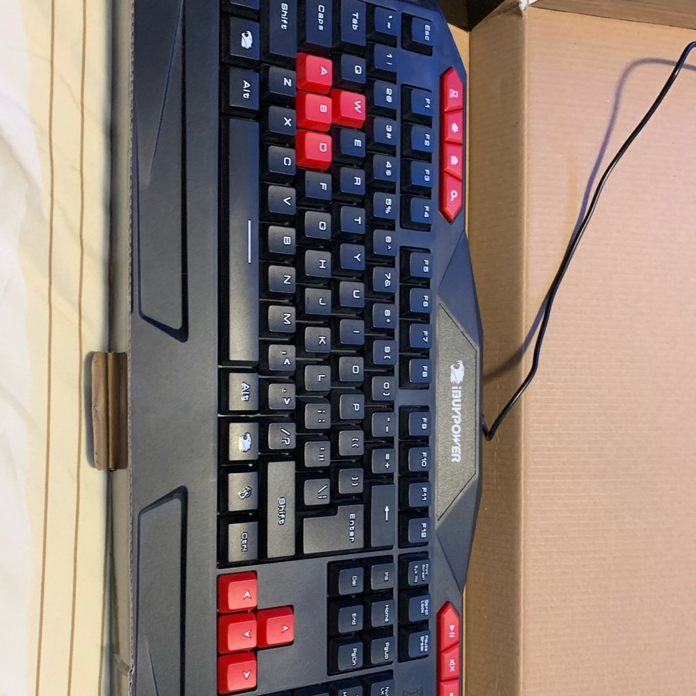 ipower Gaming keyboard 
model ibp ares e1